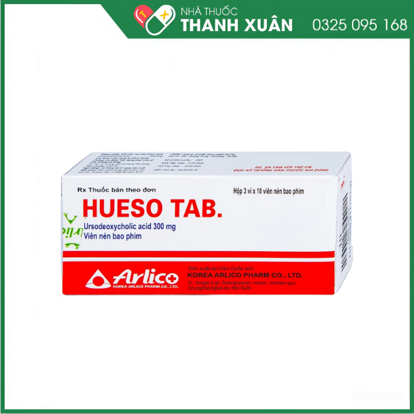 Hueso Tab. hỗ trợ trị bệnh lý về gan mật